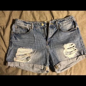 Forever 21 mom shorts